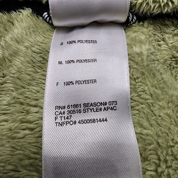 The North Face Jacket Women's XS Green 1/4 Zip Soft Glacier Fleece Sweater - Picture 7 of 9